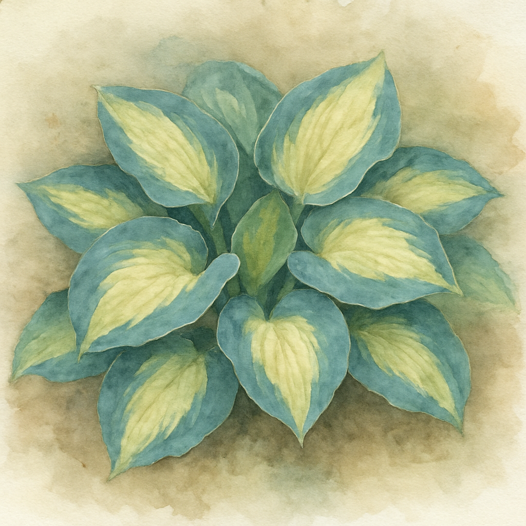 Hosta 'Liam's Smile'