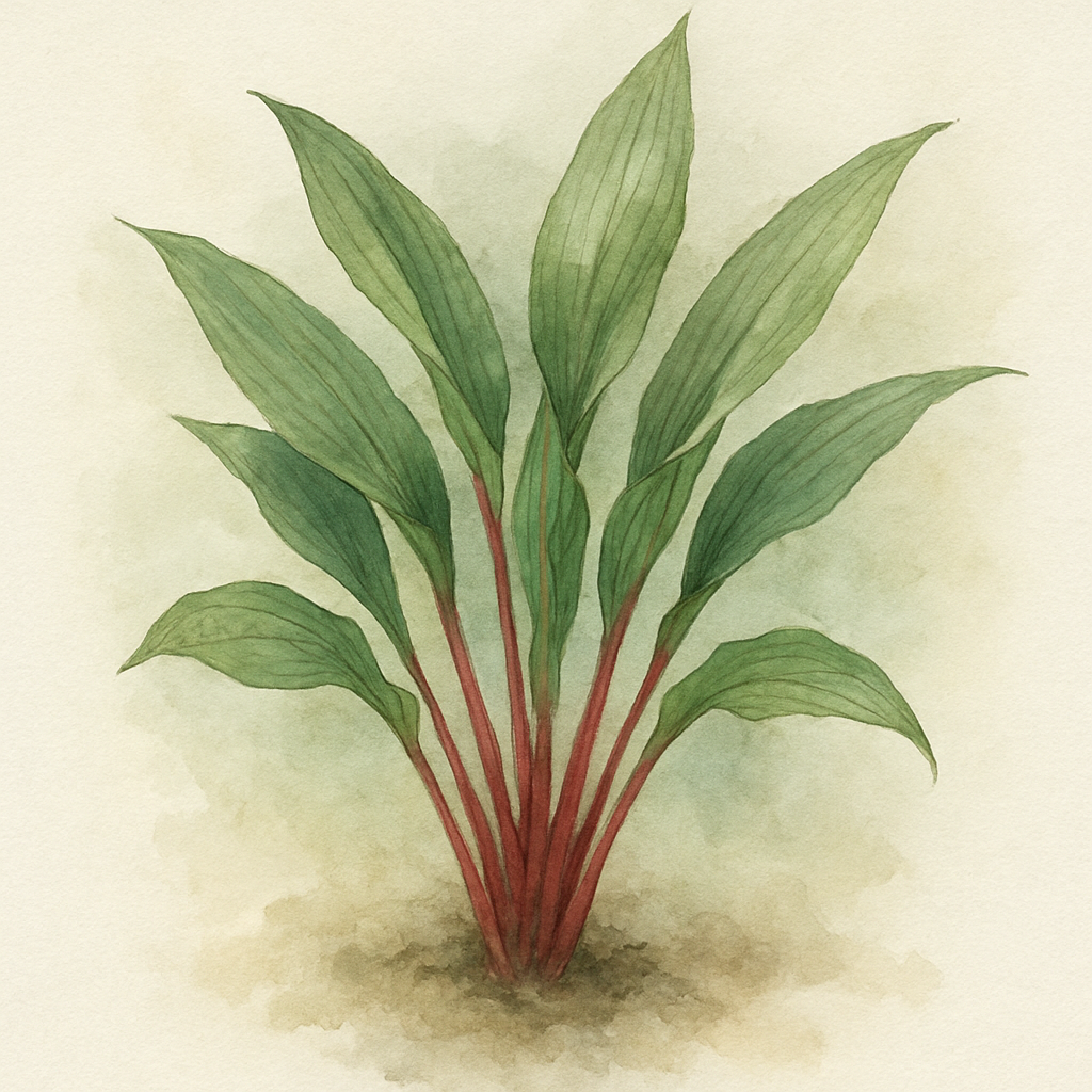 Hosta 'Lipstick Kiss'