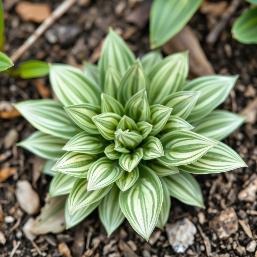 Hosta 'Little Star Struck'