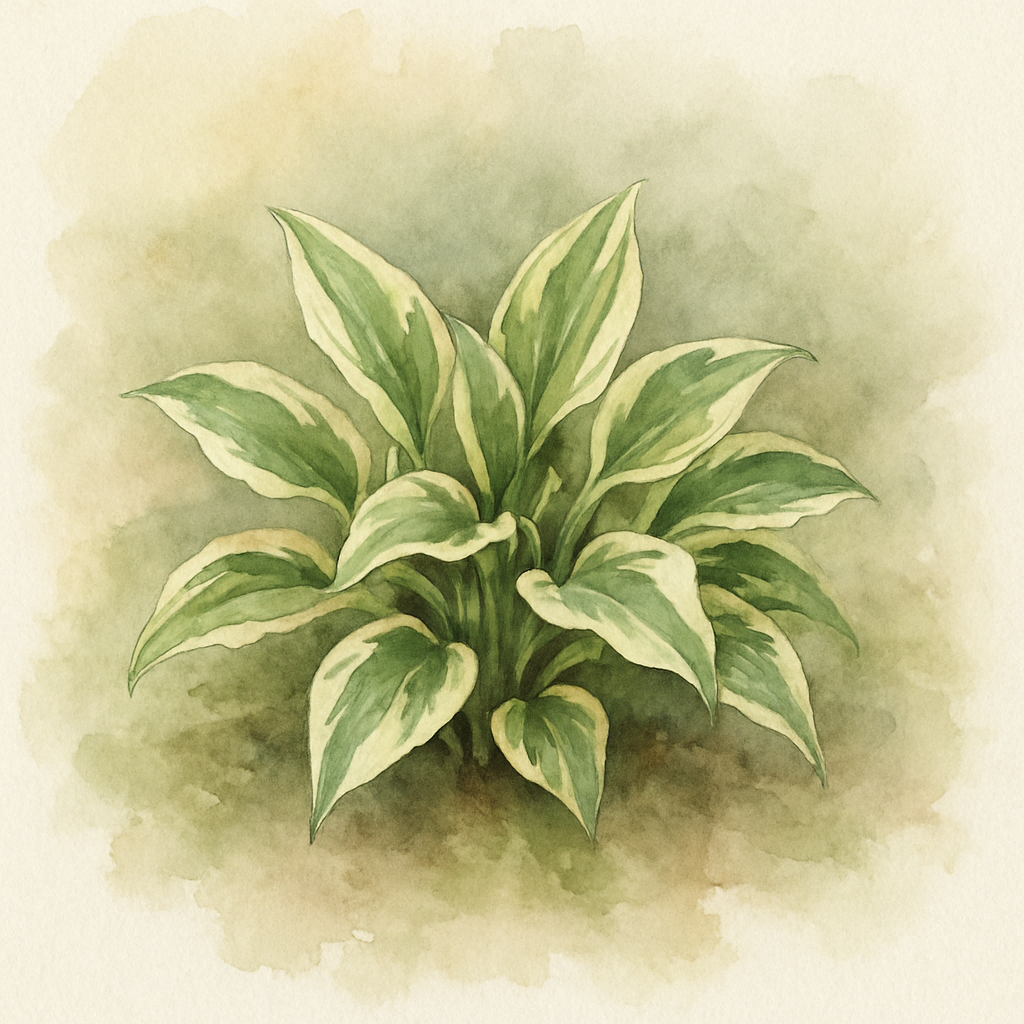 Hosta 'Little Star Struck'