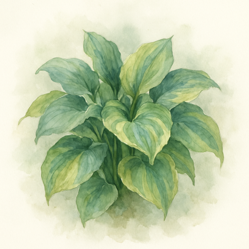Hosta Lost label mix of our choice
