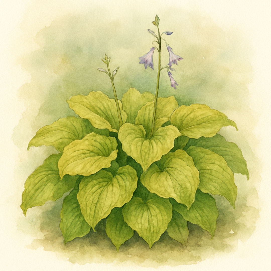 Hosta 'Mango Lettuce'