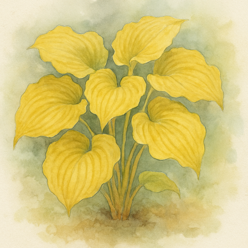 Hosta 'Marilyn Monroe'