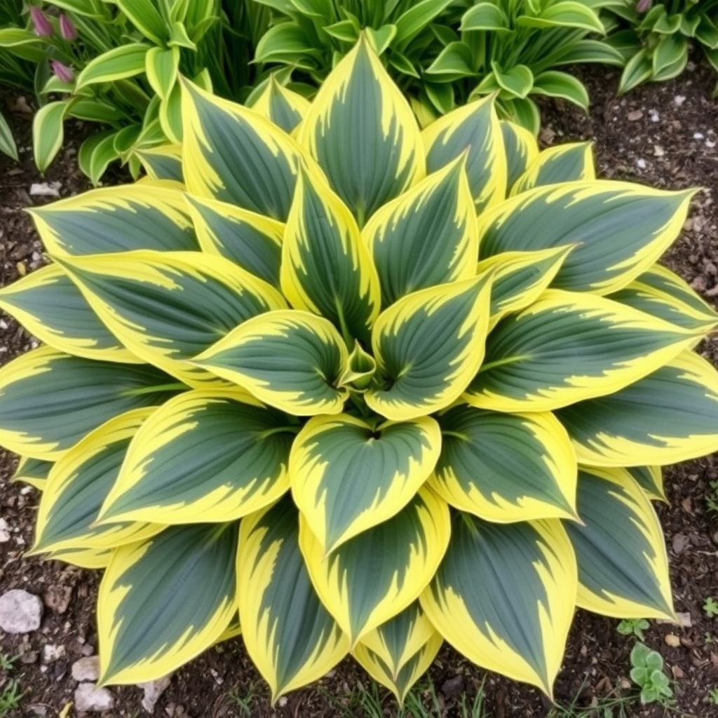 Hosta Montana Aureomarginata