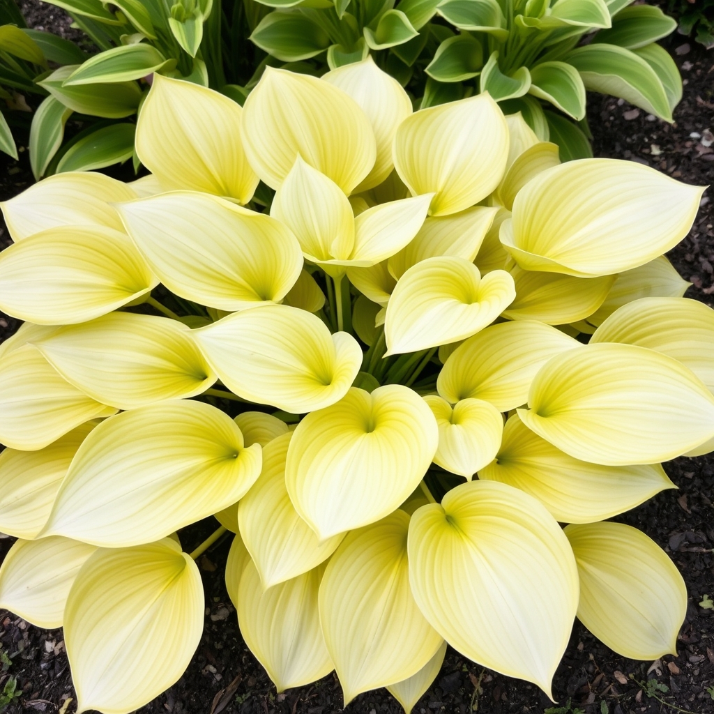 Hosta 'Moonlight Sonata'