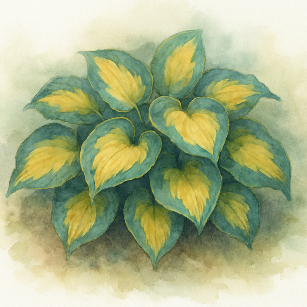 Hosta 'Morning's Glory'