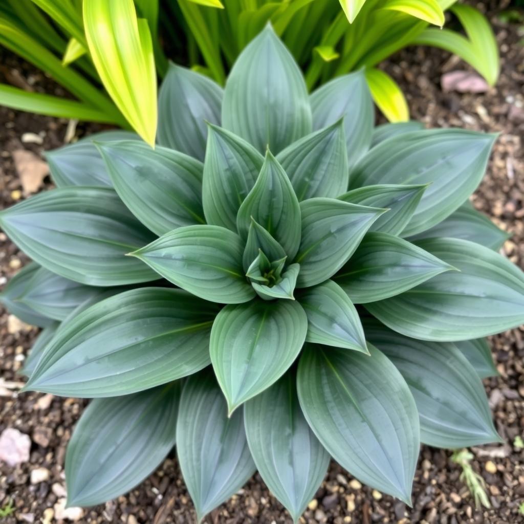 Hosta 'Mount Kirishima'