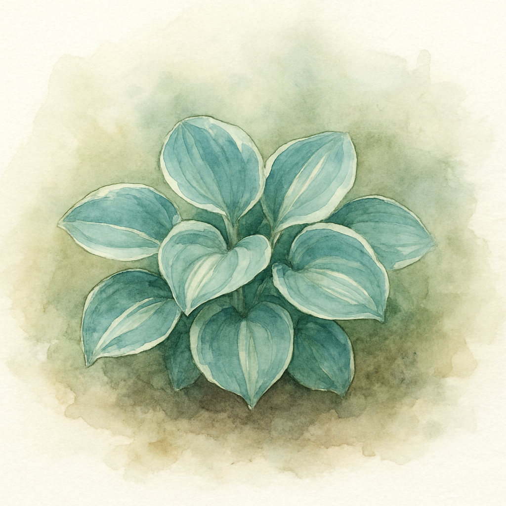Hosta 'Mouse Aquarel'