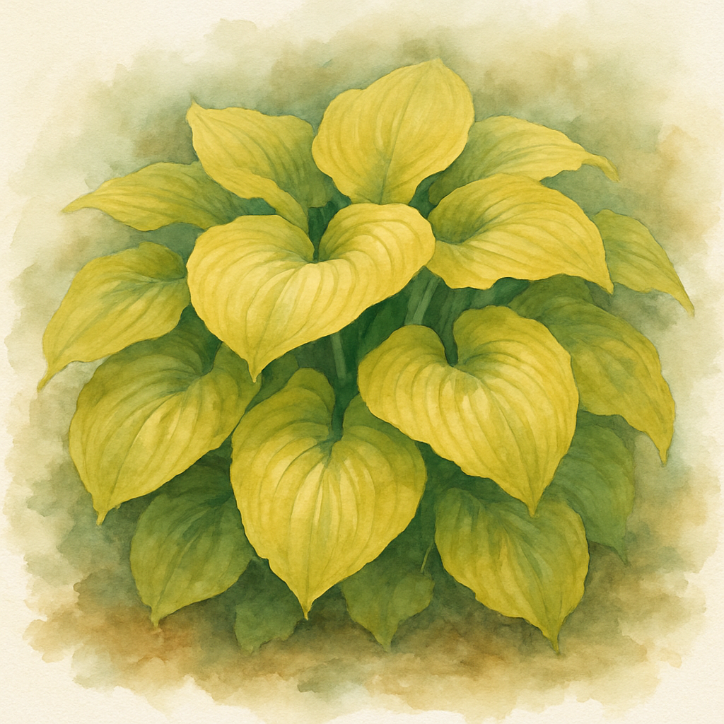 Hosta 'Obi Wan Kenobi'