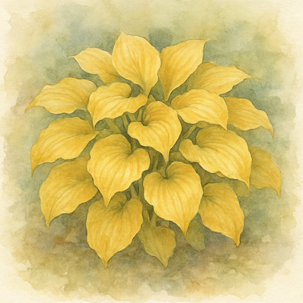 Hosta 'October Sky'