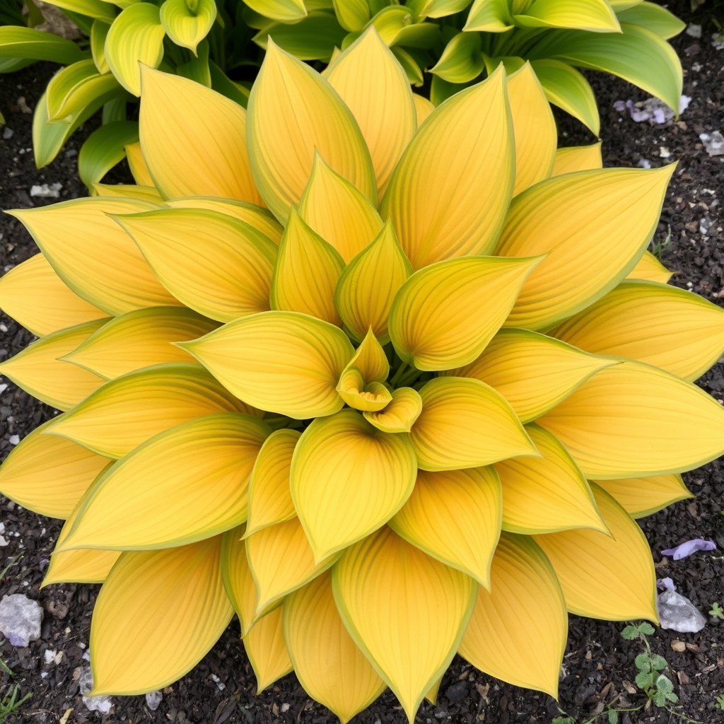 Hosta Orange Marmalade