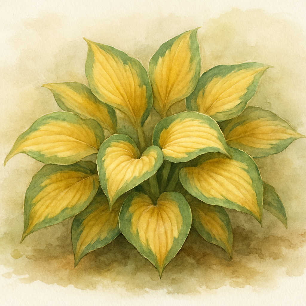 Hosta Orange Marmalade