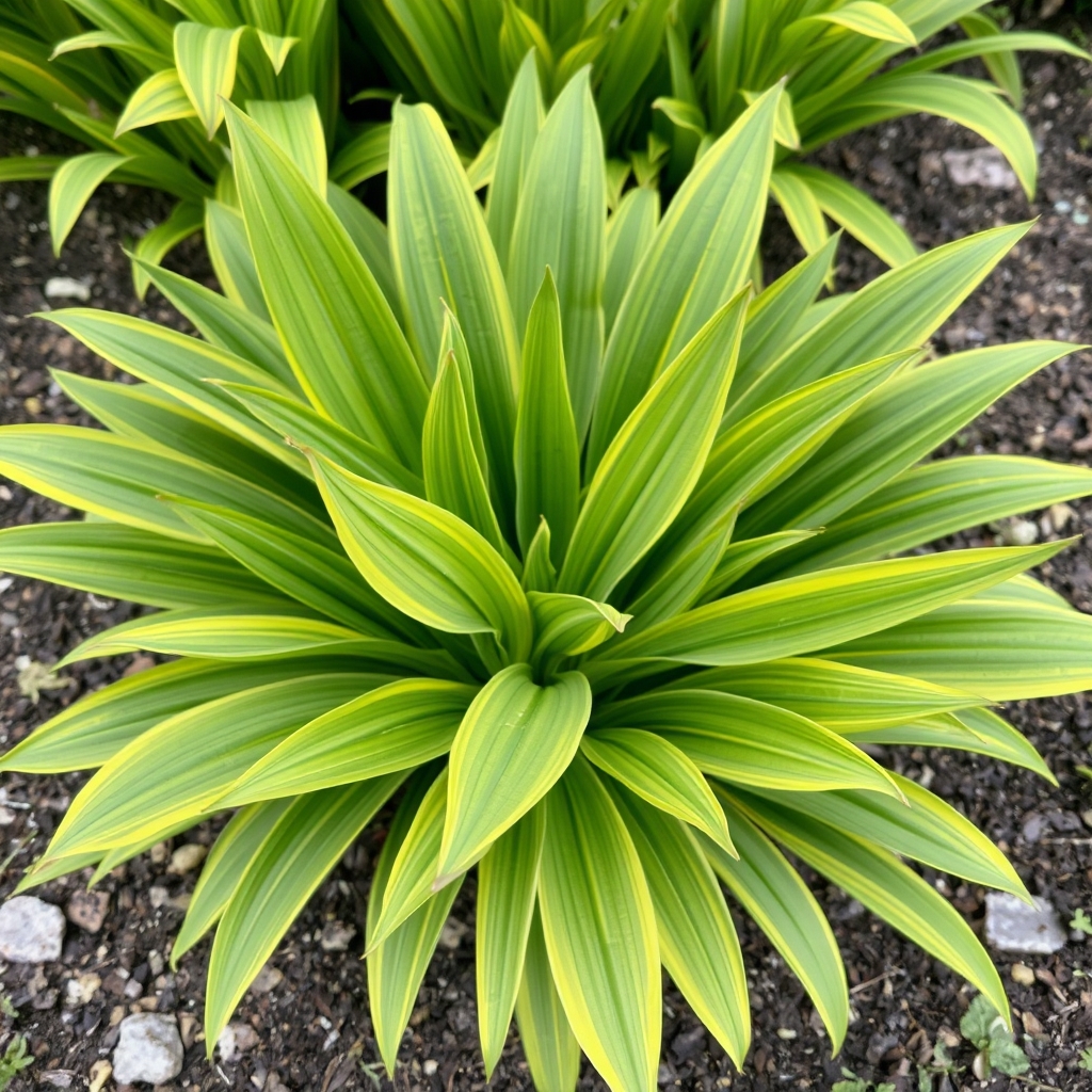Hosta 'Party Streamers'