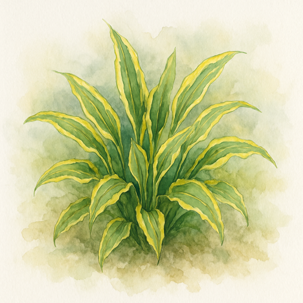 Hosta 'Party Streamers'