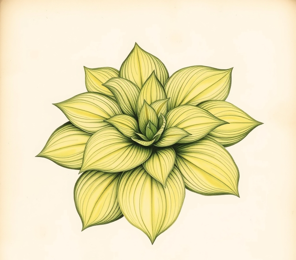 Hosta 'Pineapple Upsidedown Cake'