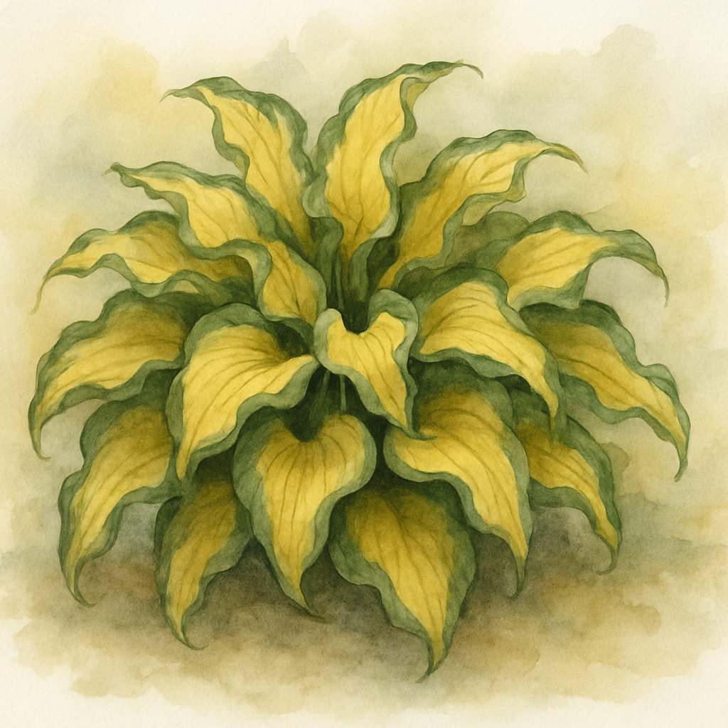 Hosta 'Pineapple Upsidedown Cake'