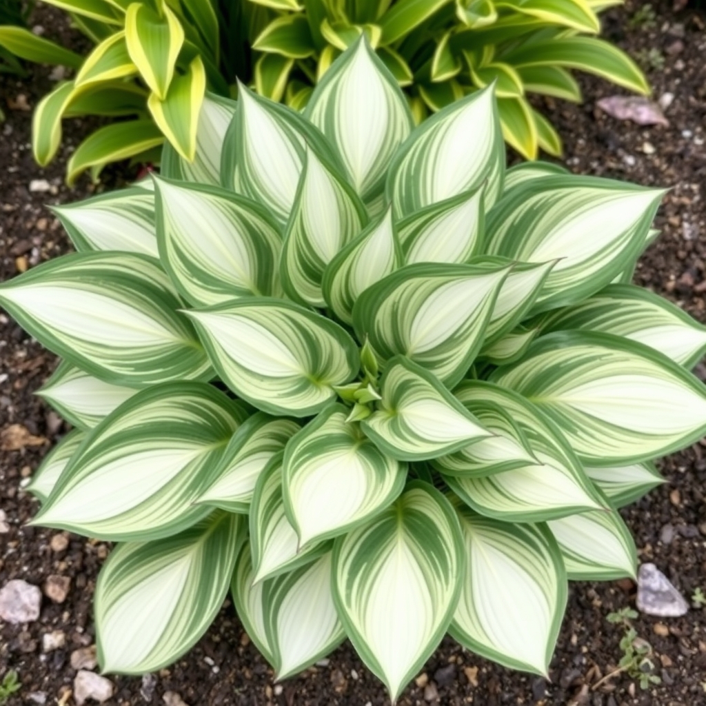 Hosta 'Pinwheel'