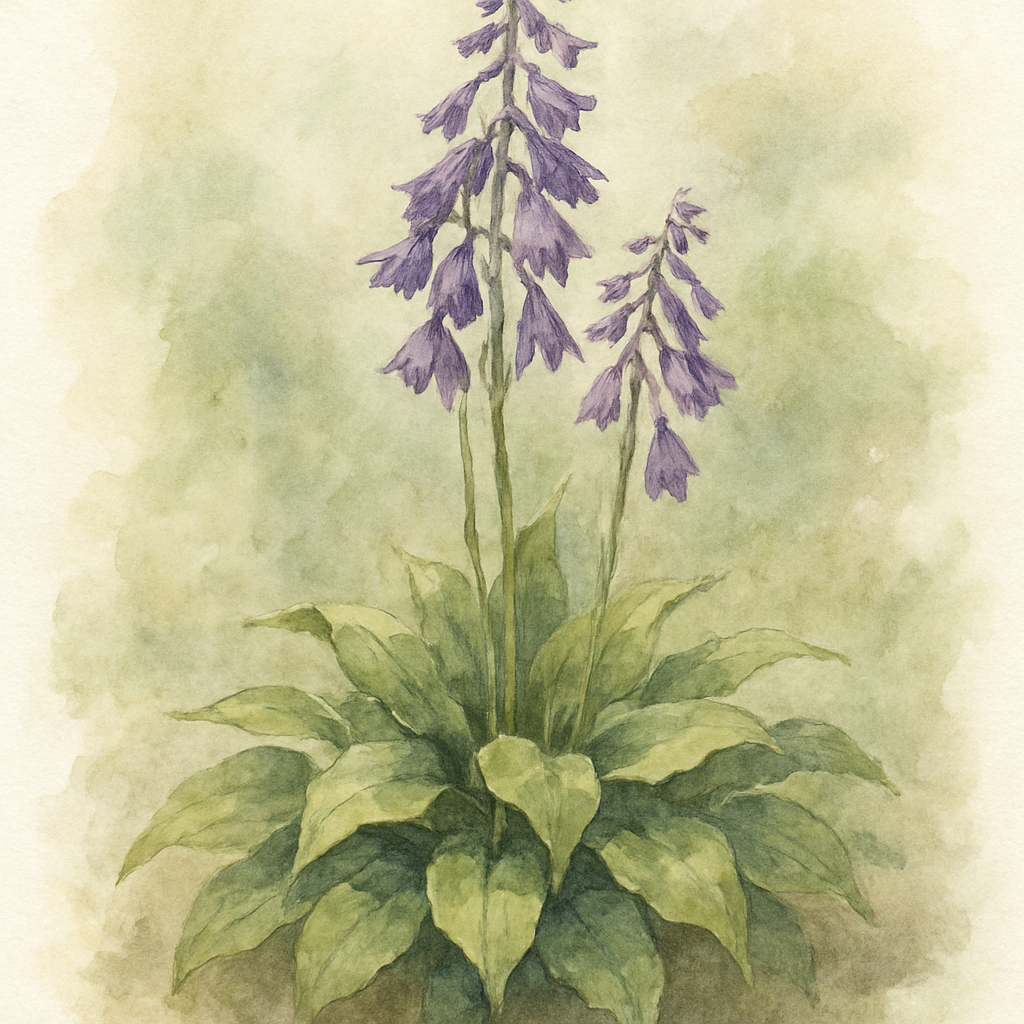 Hosta 'Purple Passion'