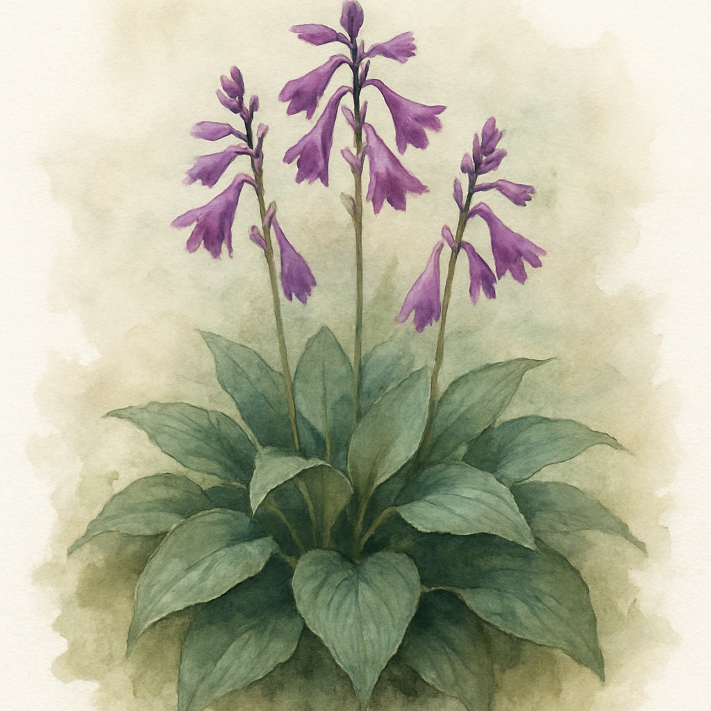 Hosta 'Purple Sensation'