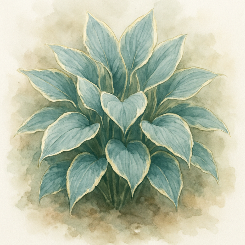 Hosta 'Regal Splendour'