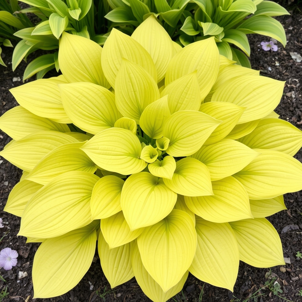 Hosta 'Rough Lemon'