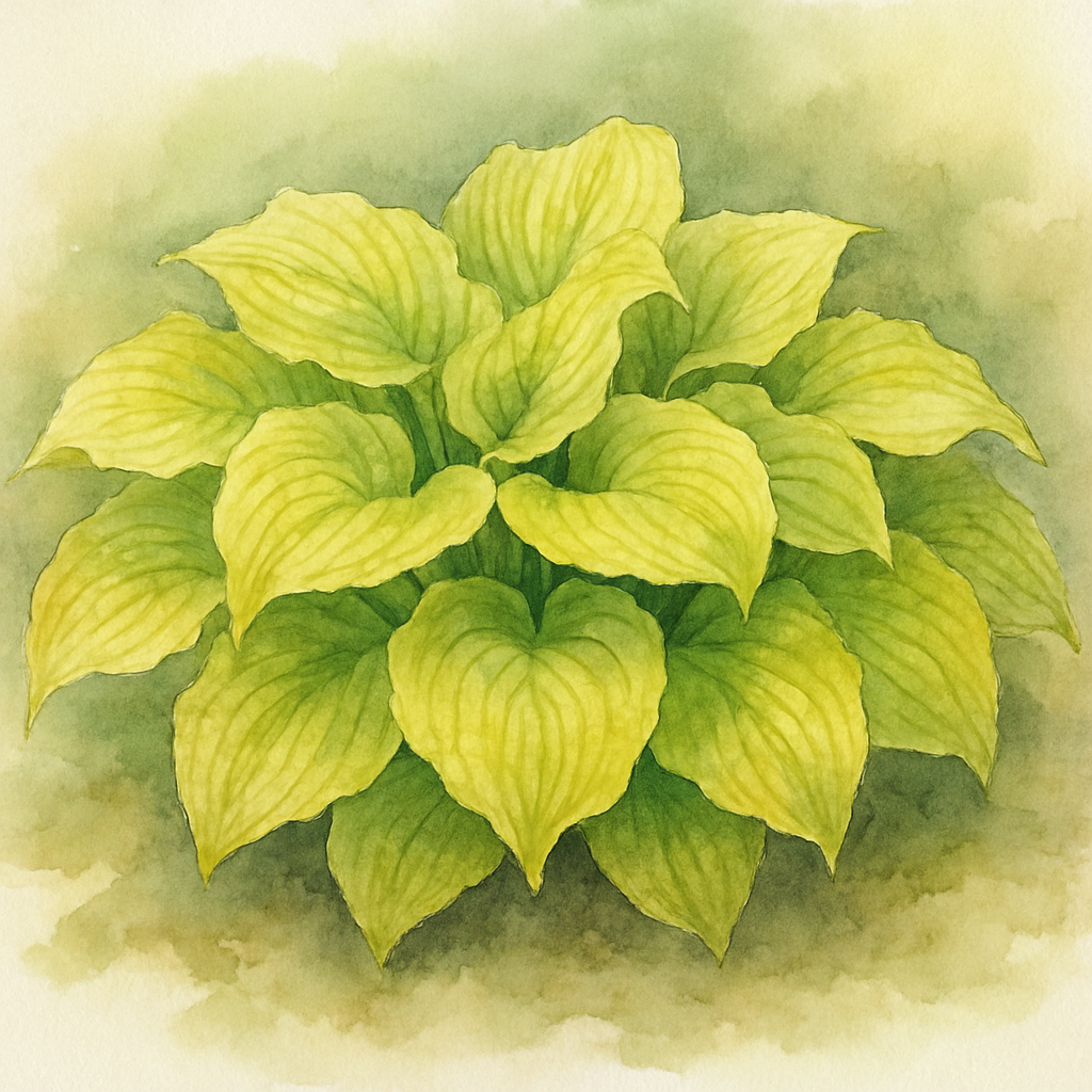 Hosta 'Rough Lemon'