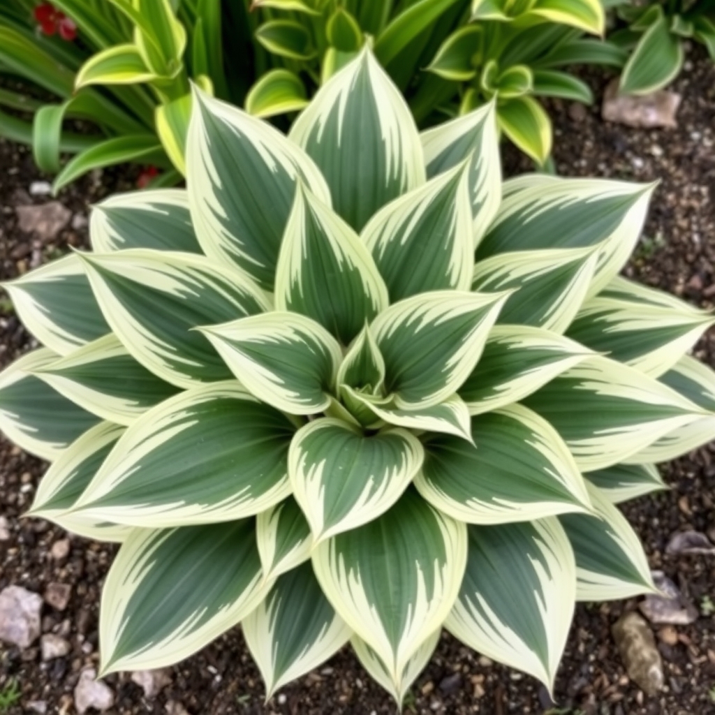 Hosta 'Royal Tiara'