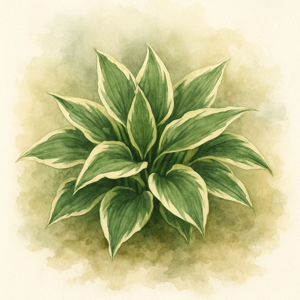 Hosta 'Royal Tiara'