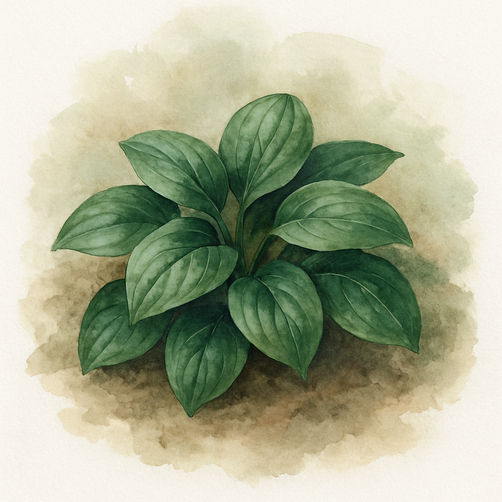 Hosta rupifraga 'Tetra'