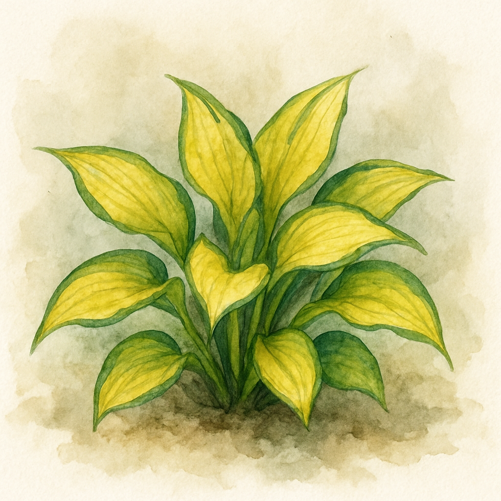 Hosta 'Scituate Sunrise'