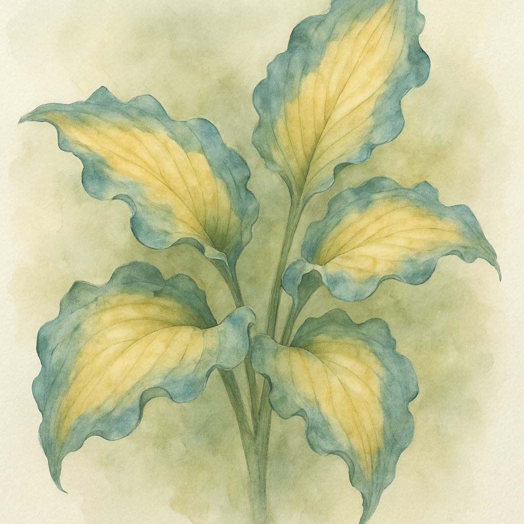 Hosta 'Sky Dancer'