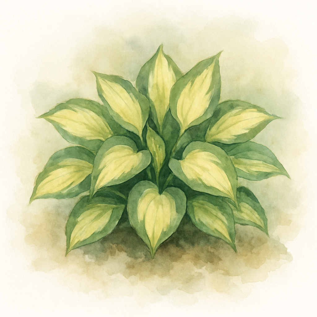 Hosta 'Sorbet'