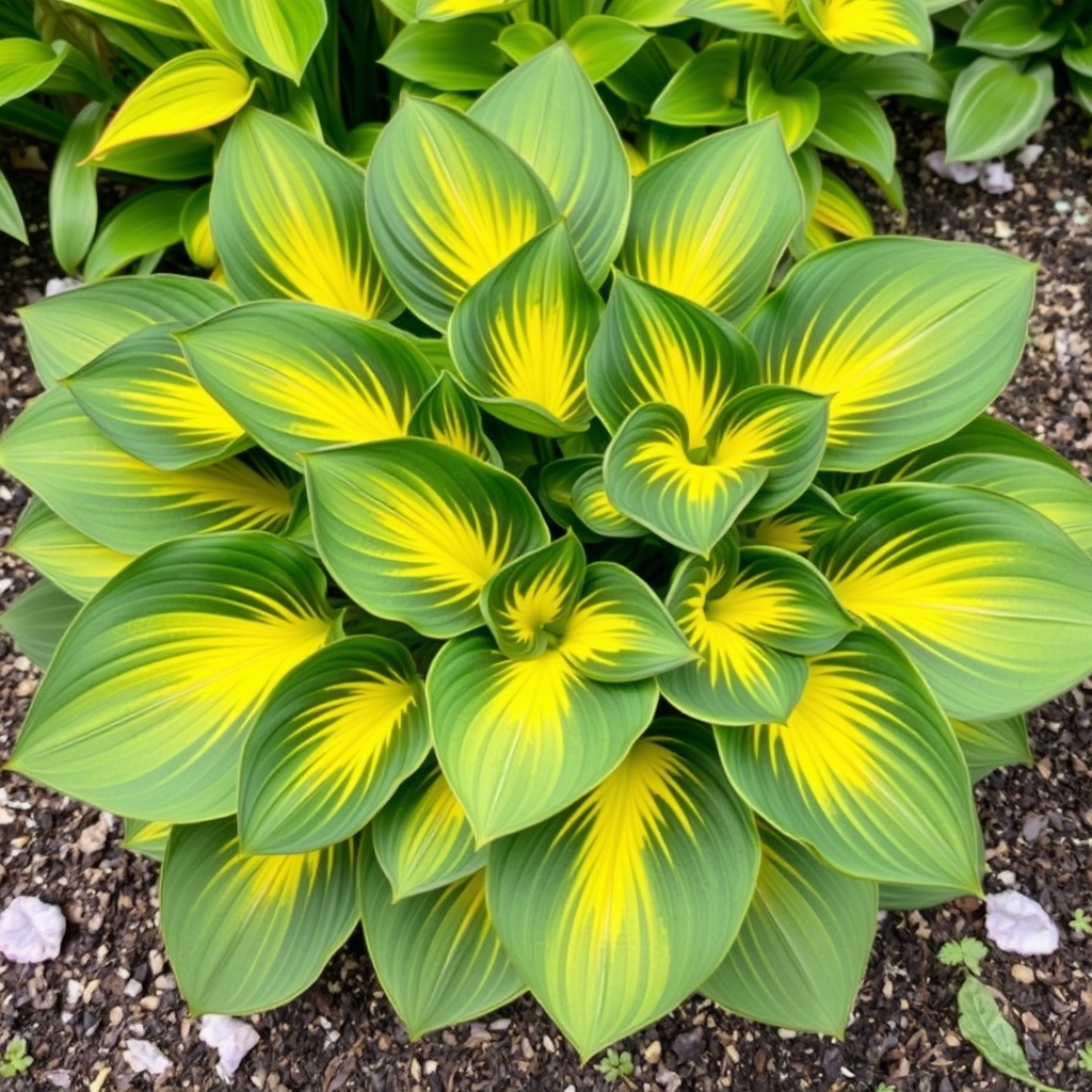 Hosta Stained Glass