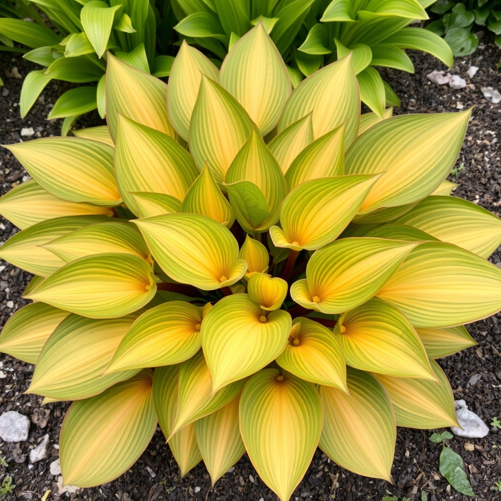Hosta 'The Unforgettable Fire'