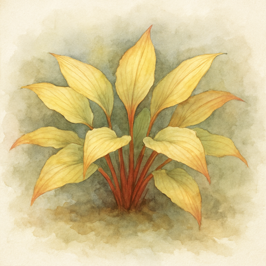 Hosta 'The Unforgettable Fire'