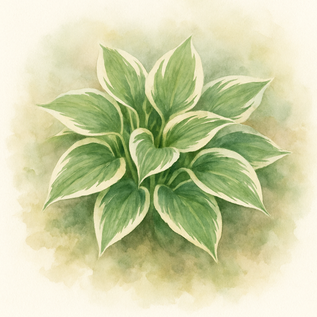 Hosta 'Thomas Hogg'