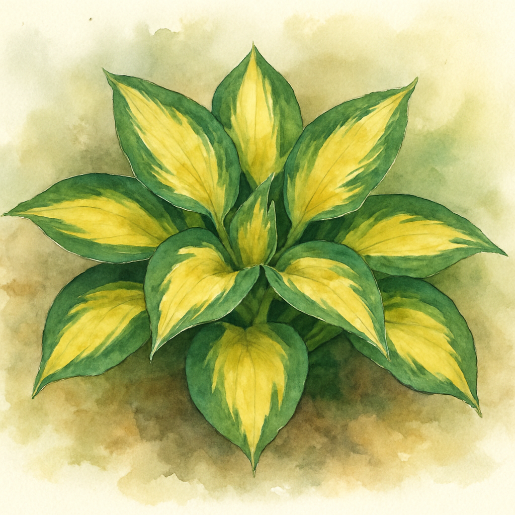 Hosta 'Tiki Bar'