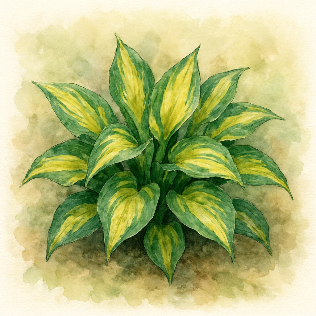 Hosta 'Time in a Bottle'