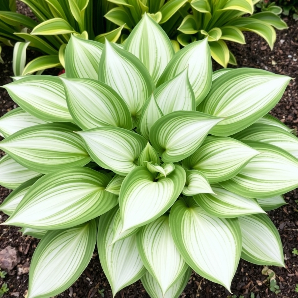 Hosta 'Tom, Dick and Harry'