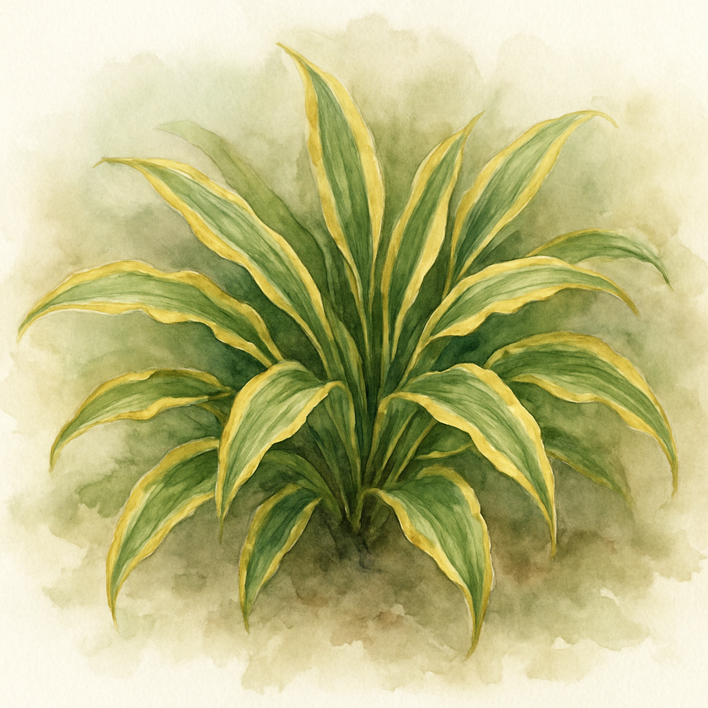 Hosta 'Tropical Dancer'