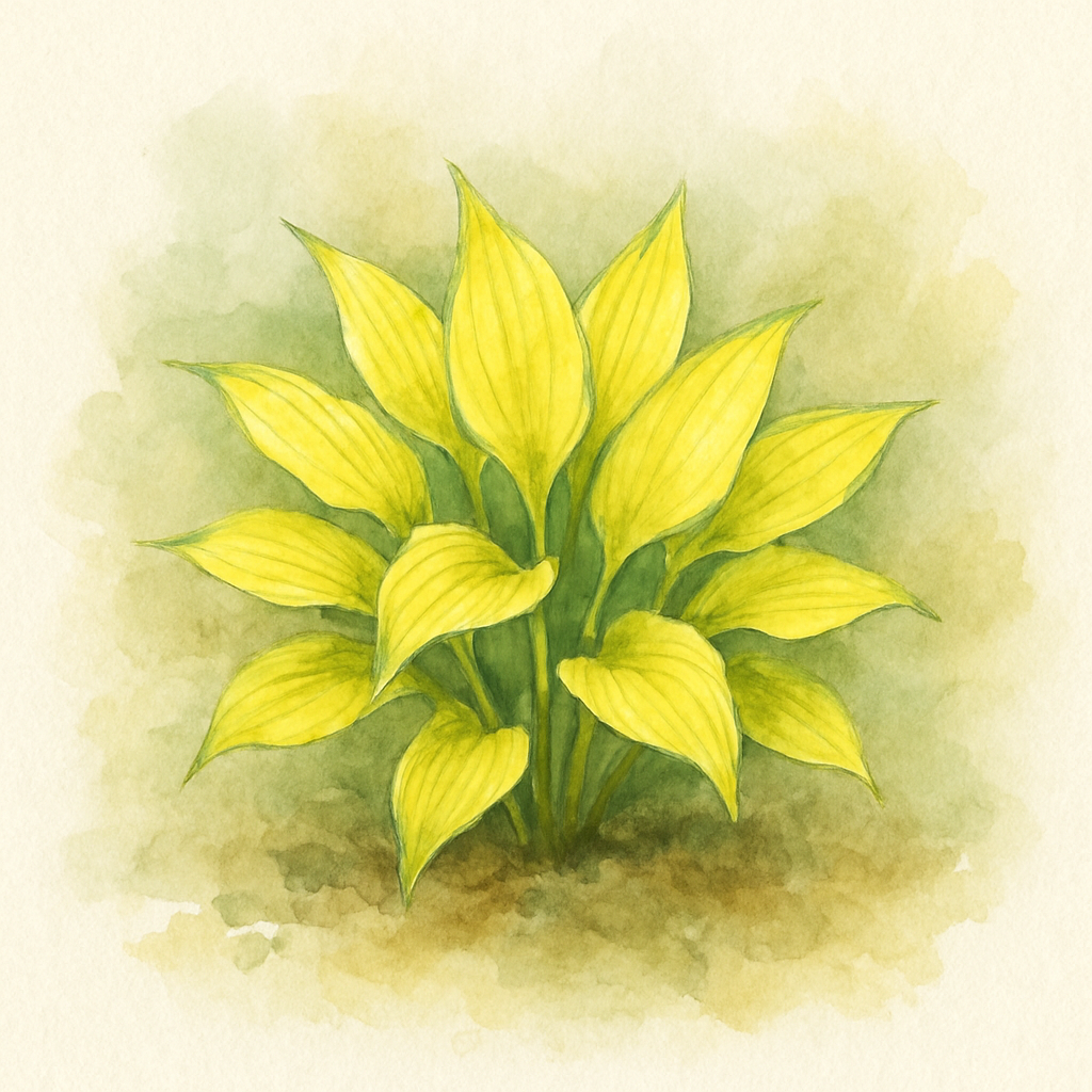 Hosta 'Valley's Lemon Squash'