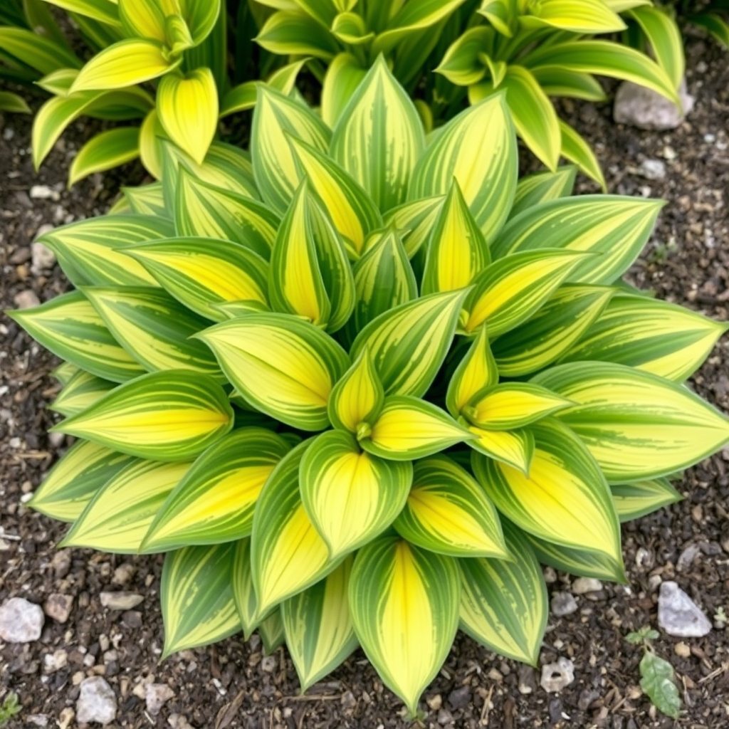 Hosta 'Valley's Love Birds'