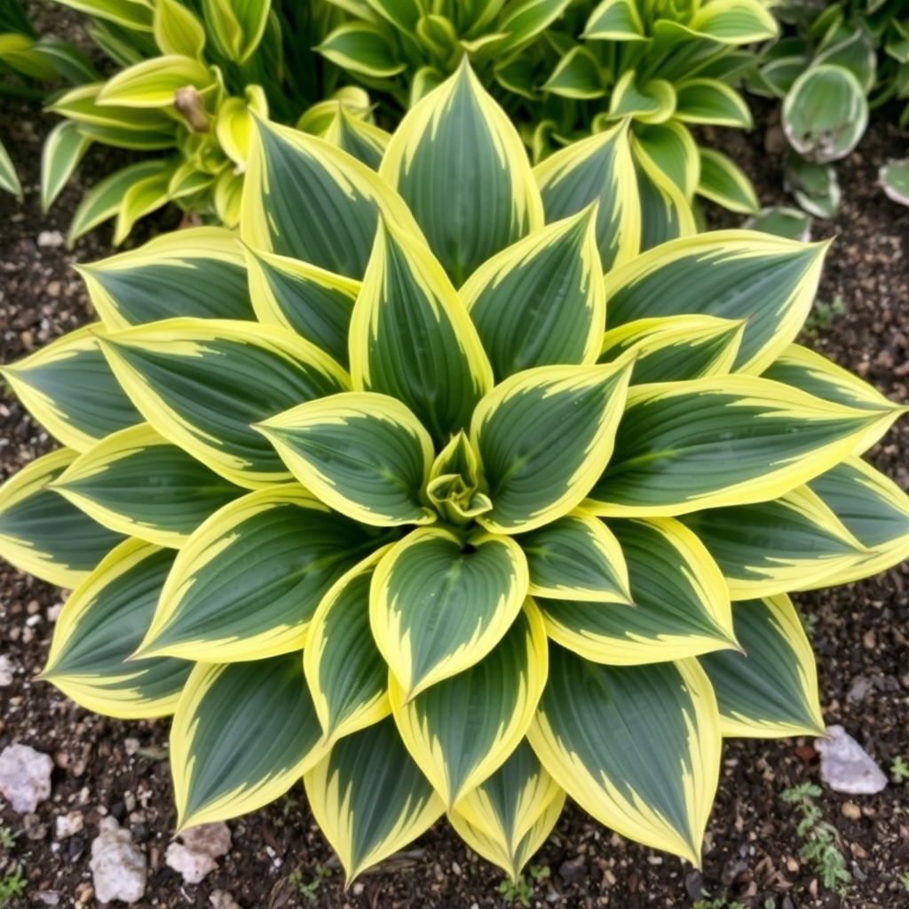 Hosta 'Victor'
