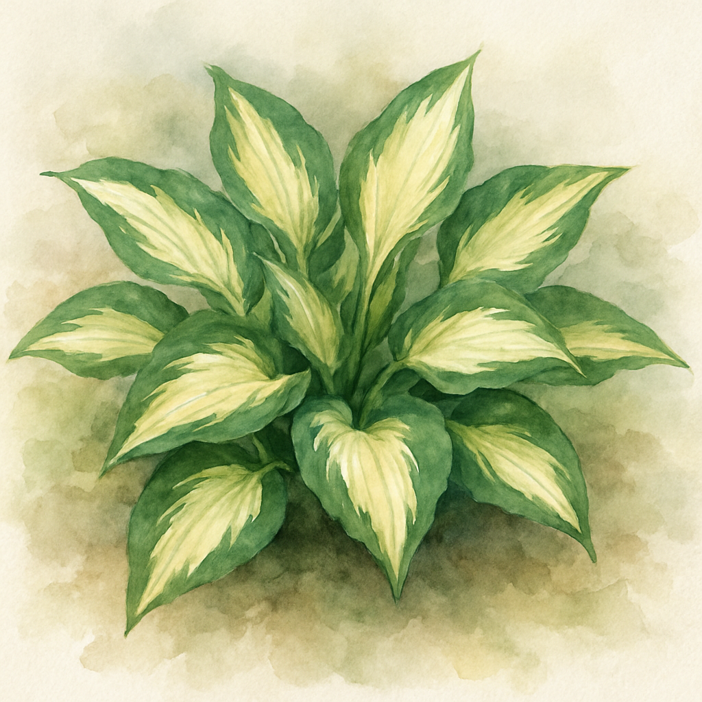Hosta Vulcan