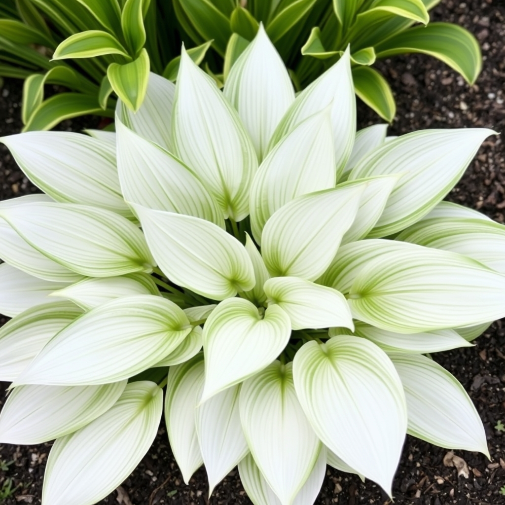 Hosta White Feather