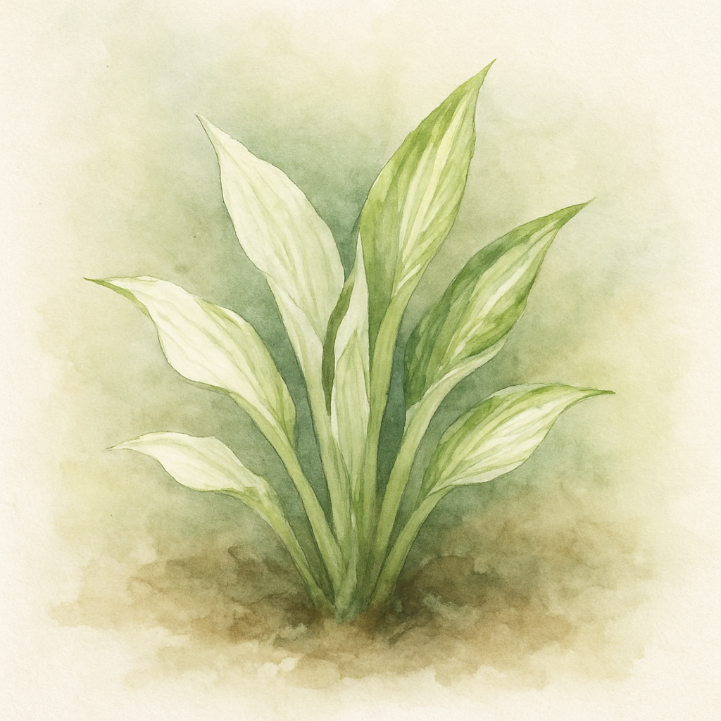 Hosta White Feather
