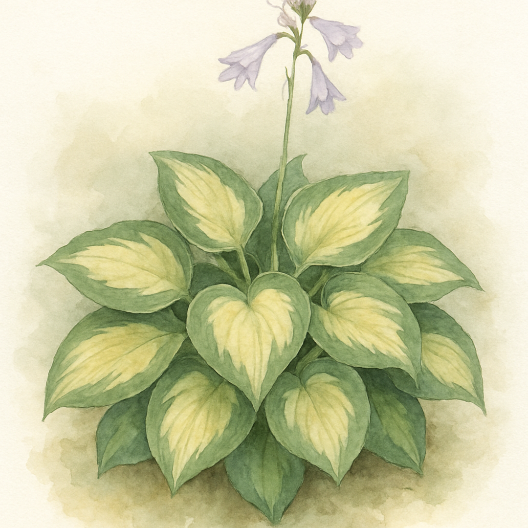 Hosta 'Wylde Green Cream'
