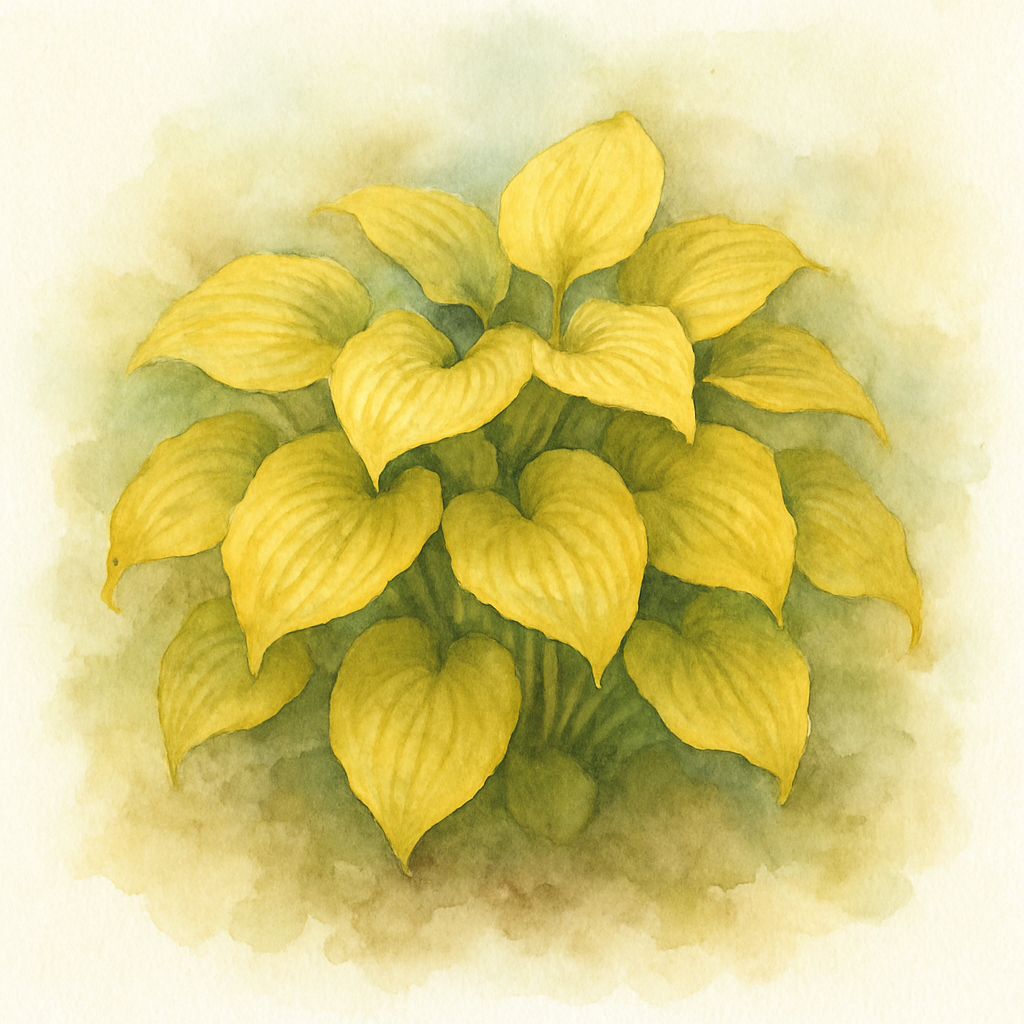 Hosta 'Yellow River'