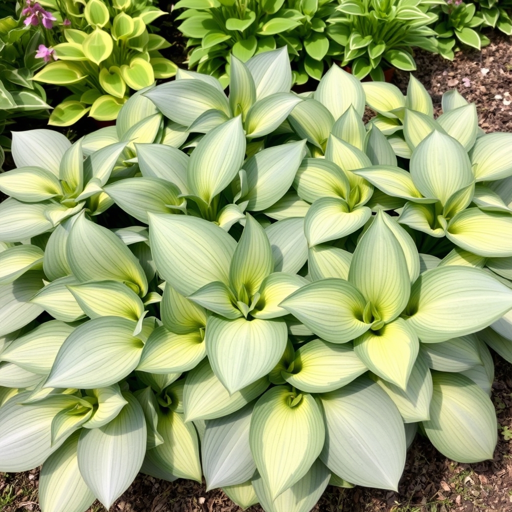 Hostas pot-grown plants RHS Award of Garden Merit