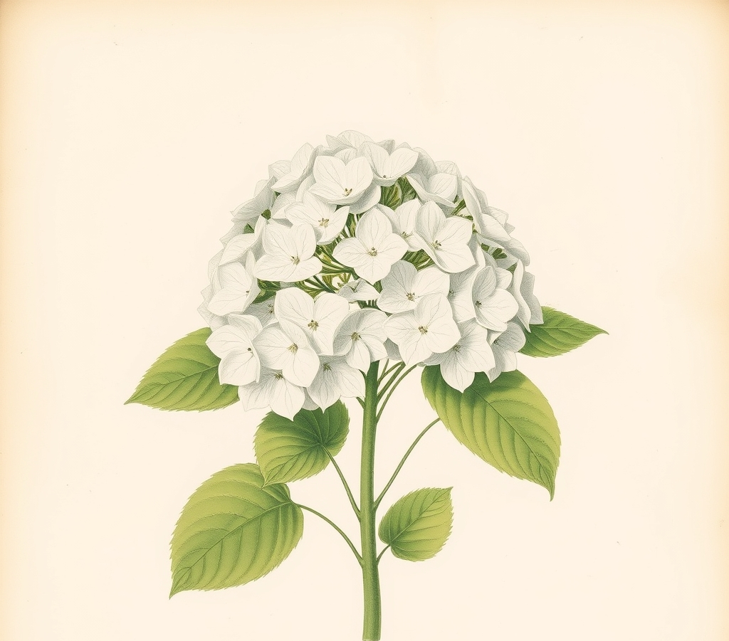 Hydrangea arborescens 'Sweet Annabelle'
